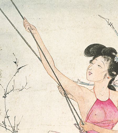 洮南-胡也佛的仕女画和最知名的金瓶梅秘戏图